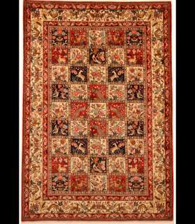 Area Rugs Handmade Persian Carpet Wool Bakhtyari 7 x 10  