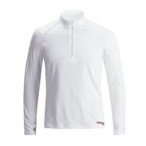   Rash Guard Shirt   Zip Neck, Long Sleeve (For Men)