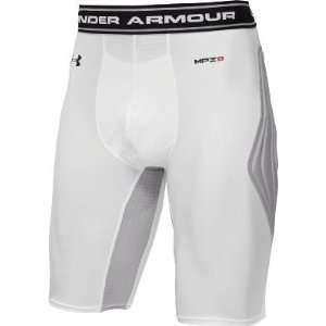 Under Armour Mens Agile II White Sliding Shorts   2XL / Extra Extra 