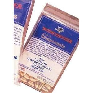   Bullets 38 Cal 130 Grain Full Metal Jacket 100/Bag