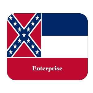  US State Flag   Enterprise, Mississippi (MS) Mouse Pad 