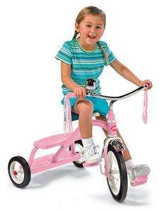 Radio Flyer Classic Pink Dual Deck Tricycle #33P  