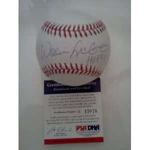   McCovey Signed Official National League Baseball 