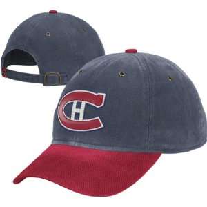  Montreal Canadiens Vintage Team Logo Slouch Adjustable Hat 
