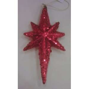  Moravian Star/Star of Bethlehem Ornament (Red)