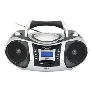 Naxa NPB 250 Portable AM/FM Radio  CD Player Boombox 840005001592 