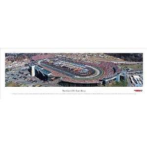 Martinsville Speedway Nascar Track 37.5 x 9 Framed Panoramic Wall 