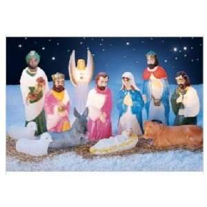    12 Pc Outdoor Christmas Nativity Set BRAND NEW 