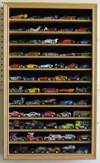 Hot Wheels / Matchbox Wall Shadow Box Cabinet  