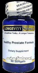 Healthy Prostate Formula 60 gels by Longevity Science  