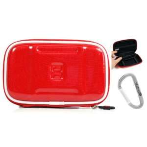  Red Hard Case for your Nintendo DSi + An Ekatomi Hook 