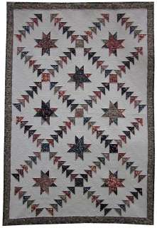 Quilt Top Pattern Americana Springtime Size Baby Throw Full Queen/King 