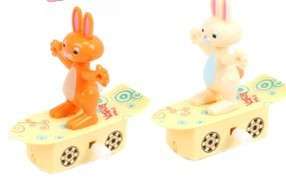 ONE Wind Up Toy Skateboard Rabbit,Kids,Favours,WUT148  