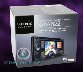    622 IN DASH 6.1 2 DIN TOUCH SCREEN DVD/CD//WMA/AAC/iPod/ iPhone