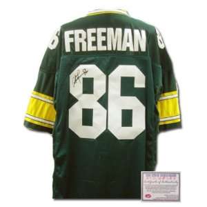   Green Bay Packers NFL Hand Signed Authentic Style Home Green Jersey