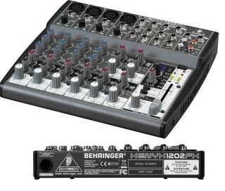 Behringer XENYX 1202FX 12 input 2 bus Mixer w/Multi Effects, BRAND NEW 