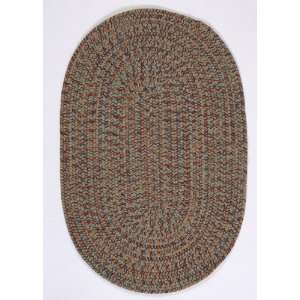  Braided Casual Wool Area Rug Carpet Palm Mix 10ft Round 