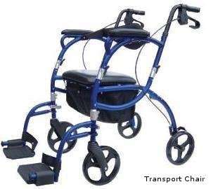 Airgo Navigator Rollator & Transport Wheelchair Combo Specifications
