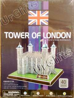 UrGifts     Paper Cardboard 3D Puzzle Model Tower of London Royal 
