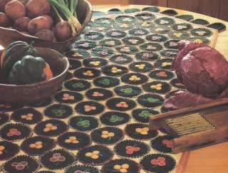 Penny Rug Table Decor (Instructions/Templates)ANTIQUE  