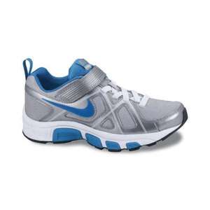 Nike T Run 3 Alt Girls Running Sneaker Silver/Blue Brand New  