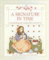 Signature In Time Vintage Samplers Cross Stitch Book  