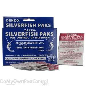  Dekko Silverfish Packs Patio, Lawn & Garden