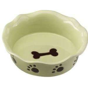   Dish 7 Green (Catalog Category Dog / Dog Dishes Bowls)