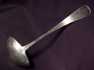 Sauce ladle is 9 1/2 long, and the bowl is 3 1/2 wide and 2 3/4 