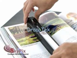 SkyPix Handheld Cordless colour Scanner high resolution  