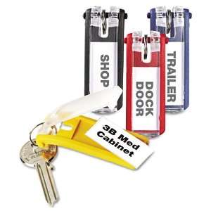  Products   Durable   Key Tags for Locking Key Cabinets, Plastic 