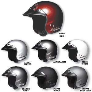 Shoei RJ Air Platinum Open Face Helmet Medium  Gray 