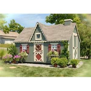  Victorian Playhouse 10 x 8 With Floor Kit