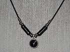925 silver and black onyx necklace 19 long stamped nic $ 7 50 25 % off 