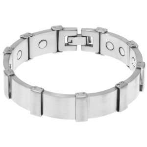   Stainless Magnetic Bracelet, Size Large
