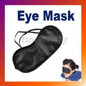 Eye Mask Shade Cover Blindfold Travel Sleeping Rest New  