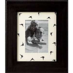   Black Wood and Primitive Star Matted Frame Arts, Crafts & Sewing