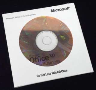   Sealed Toshiba OEM Micrsoft Office XP Small Business Edition  