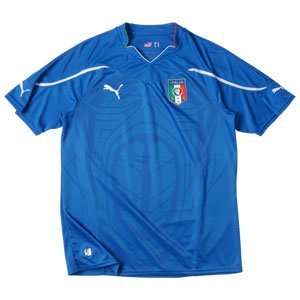 Puma Youth Italia Home Replica Shirts Team Power Blue 