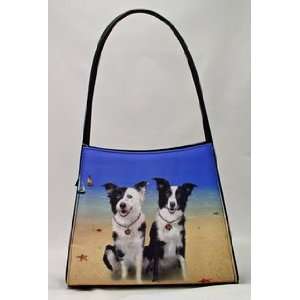  Border Collie Dog Handbag Purse
