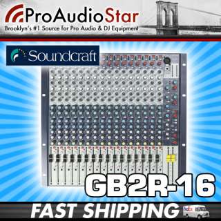 Soundcraft Spirit GB2R 16 GB2R16 Mixer PROAUDIOSTAR  