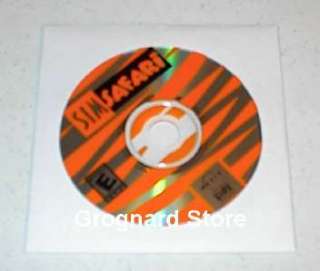 SimSafari Maxis Kids Sim Safari PC Game MINT CD  