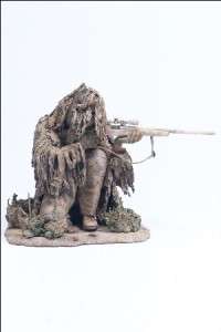 MCFARLANE ARMY SF SPECIAL FORCES SNIPER GHILLIE SUIT MILITARY FIGURE 