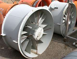 fan blower for wind tunnel movie or industrial exhaust stack