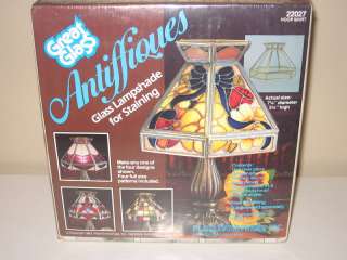 Antiffiques Stained Glass Lamp Shade Pattern Kit Design  