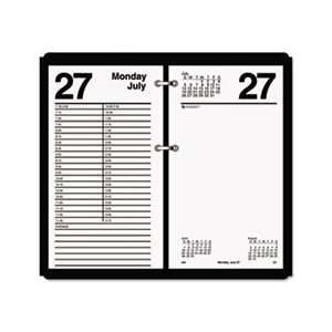  Large Desk Calendar Refill, 4 1/2 x 8, 2012