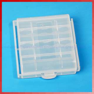 Plastic 4 AA AAA Battery Holder Storage Cases Boxes  