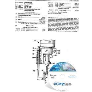  NEW Patent CD for RIVET REMOVING TOOL AND METHOD 