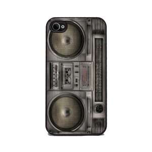  Retro Boombox   iPhone 4s Silicone Rubber Cover, Cell 