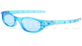 NEW Oakley Four S Sunglasses Ice Blue/Light Blue  